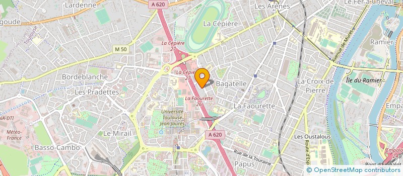localisation de l'entreprise MONSIEUR M'HAMED HALFAYA à TOULOUSE
