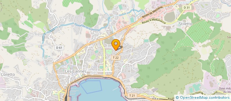 localisation de l'entreprise MONSIEUR M'HAMED HAYATY  AJACCIO