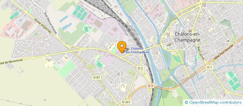 localisation de l'entreprise MONSIEUR M'HAMED KERIF  FAGNIERES