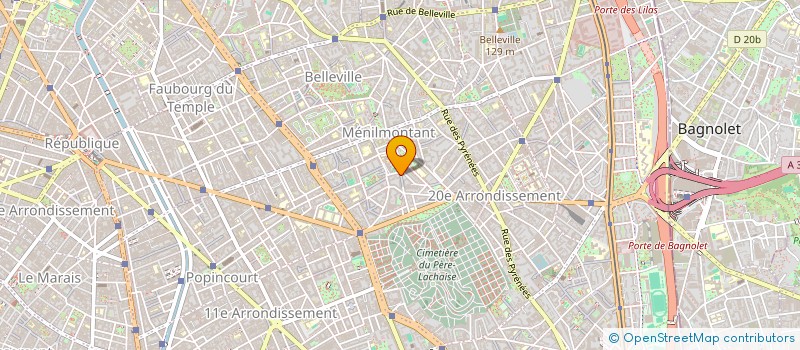 localisation de l'entreprise MONSIEUR M'HAMED KOUBAA  PARIS