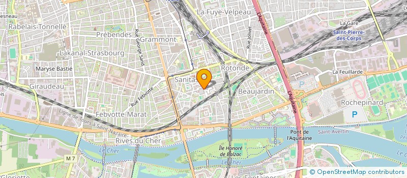 localisation de l'entreprise MONSIEUR M HAMED LOUAI  TOURS