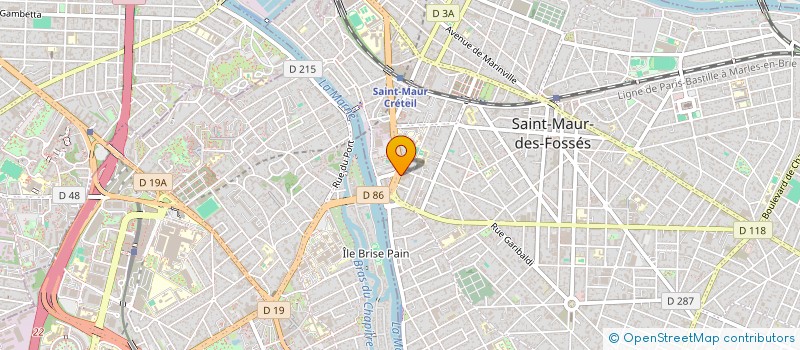 localisation de l'entreprise MONSIEUR M'HAMED MADANI à SAINT-MAUR-DES-FOSSES
