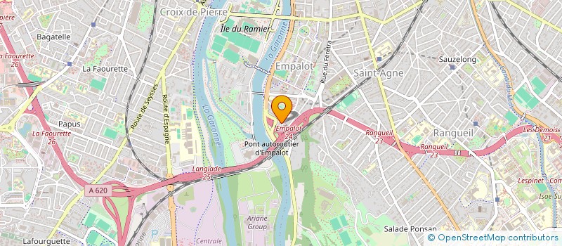 localisation de l'entreprise MONSIEUR M'HAMED MEDJAHED  TOULOUSE