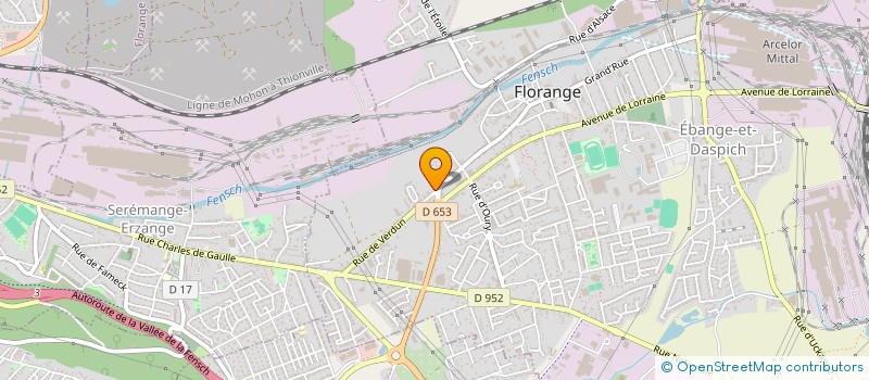 localisation de l'entreprise MONSIEUR M'HAMED SEGUER  FLORANGE