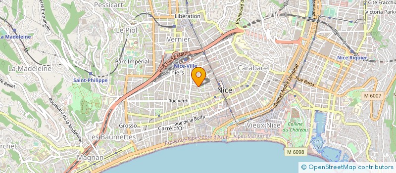 localisation de l'entreprise MONSIEUR M'HAMED SOUIMI à NICE