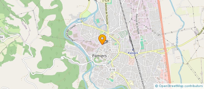 localisation de l'entreprise MONSIEUR M HAMED SOUKAH à PAMIERS