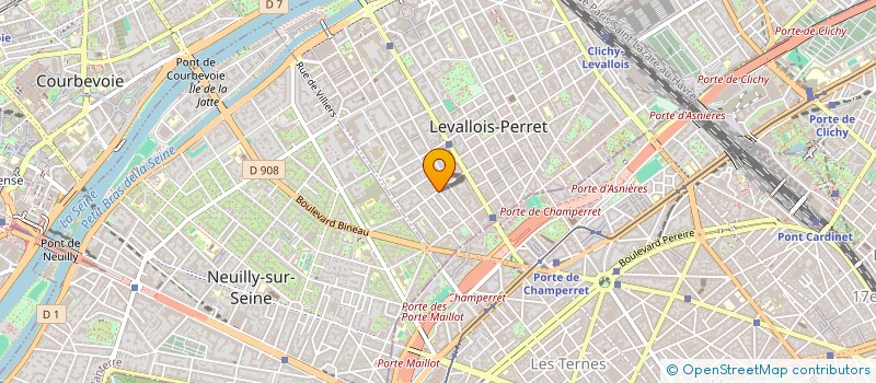 localisation de l'entreprise MONSIEUR M'HAMED TARYANE à LEVALLOIS-PERRET