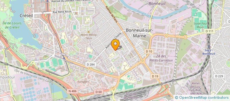 localisation de l'entreprise MONSIEUR M'HAMMAD MARMOUCH  BONNEUIL-SUR-MARNE