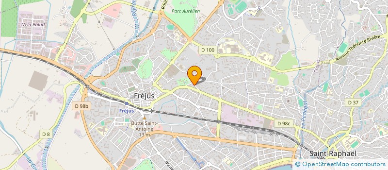 localisation de l'entreprise MONSIEUR M'HAMMED CHERGUI à FREJUS