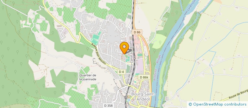 localisation de l'entreprise MONSIEUR M'HAMMED ES SAMRI à BOURG-SAINT-ANDEOL