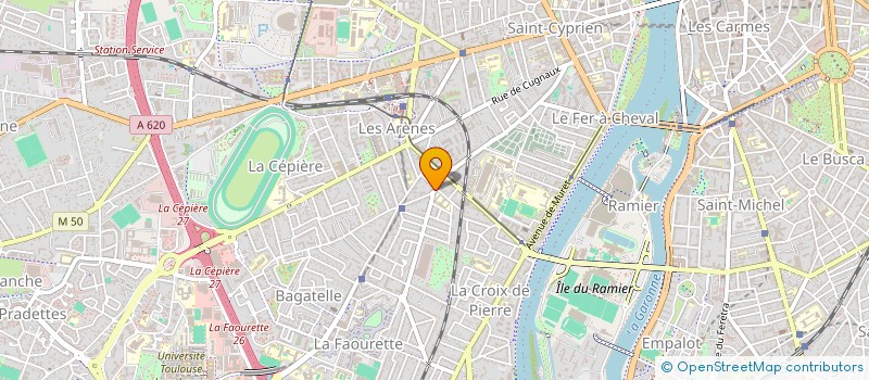 localisation de l'entreprise MONSIEUR M'HAMMED MAIRIA à TOULOUSE