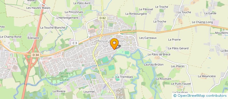 localisation de l'entreprise MONSIEUR M'HAMMED RHRICH  RENNES