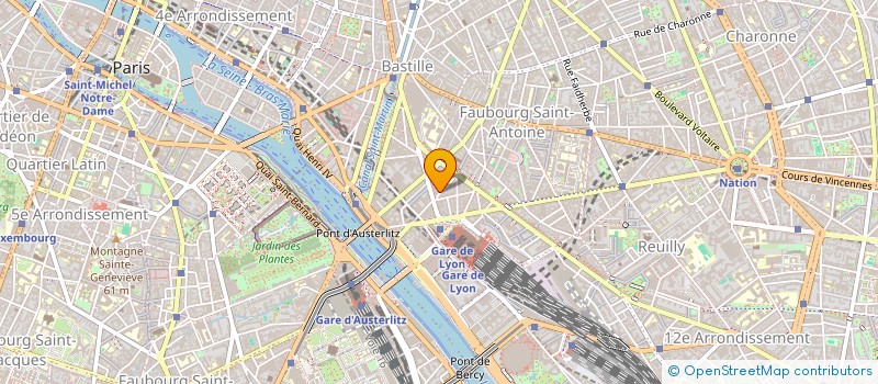 localisation de l'entreprise MONSIEUR M'HAND AMZAL à PARIS