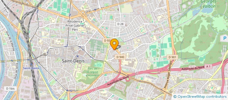 localisation de l'entreprise MONSIEUR M'HAND BOUGHANI  SAINT-DENIS