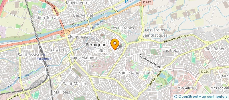 localisation de l'entreprise MONSIEUR M'HAND NID M'HAND  PERPIGNAN