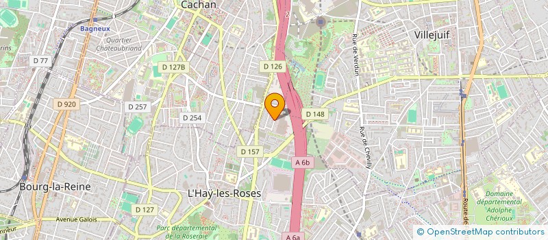 localisation de l'entreprise MONSIEUR M'HAND SADADOU  CHATENAY-MALABRY