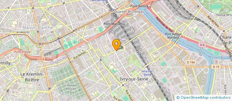 localisation de l'entreprise MONSIEUR M'HAND ZENOUD  IVRY-SUR-SEINE