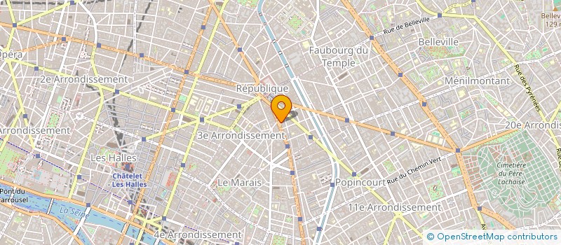 localisation de l'entreprise MONSIEUR M'KHILEF HADDOUK  PARIS