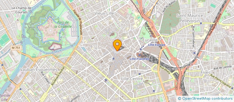 localisation de l'entreprise MONSIEUR M LILLE à LILLE