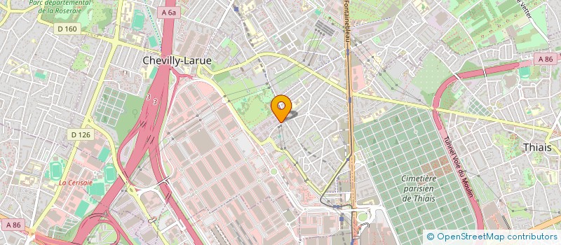 localisation de l'entreprise MONSIEUR M'PAMARA KEITA  CHEVILLY-LARUE