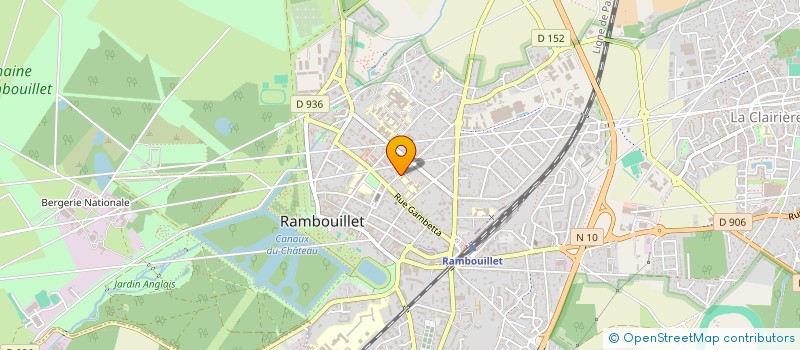 localisation de l'entreprise MONSIEUR M PELLE à RAMBOUILLET