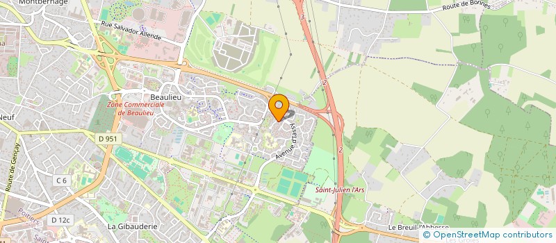 localisation de l'entreprise MONSIEUR M'PERE-DIT-PAPA DEMBELE  POITIERS