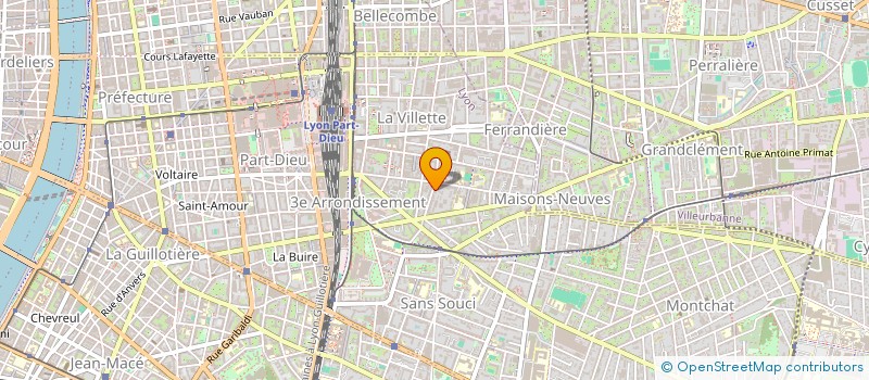 localisation de l'entreprise MONSIEUR MAALIK EL BOUYOUSFI  LYON