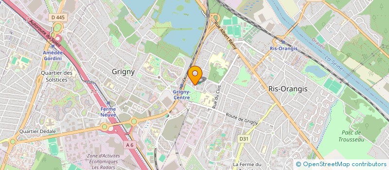 localisation de l'entreprise MONSIEUR MAAMAR ANTEUR  RIS-ORANGIS