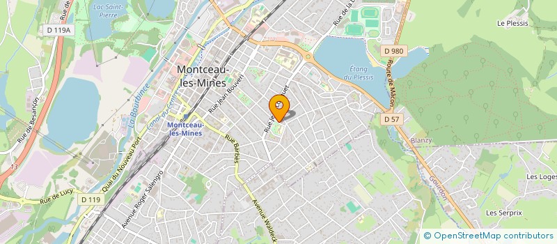 localisation de l'entreprise MONSIEUR MAAMAR BENKAHLA  MONTCEAU-LES-MINES