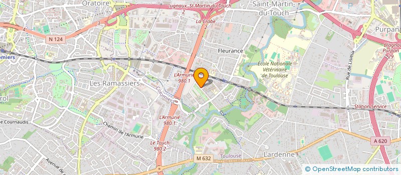 localisation de l'entreprise MONSIEUR MAAMAR BENTCHICH à TOULOUSE