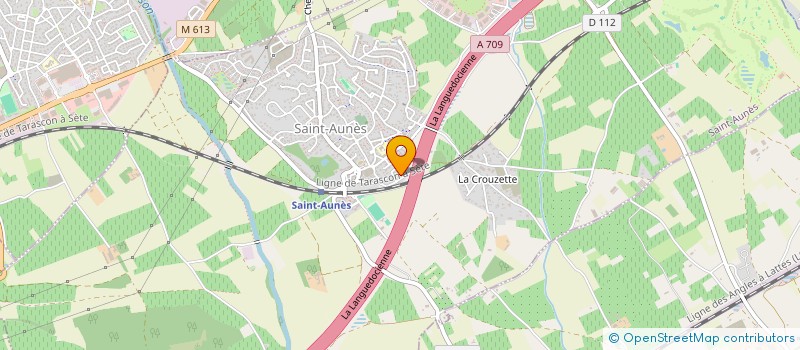 localisation de l'entreprise MONSIEUR MAAMAR BOUAICHA à SAINT-AUNES