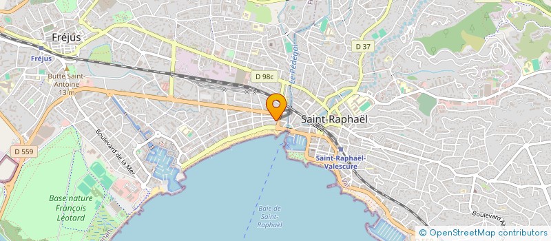 localisation de l'entreprise MONSIEUR MAAMAR BOUDERBALA à FREJUS