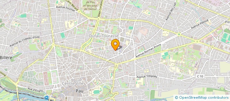 localisation de l'entreprise MONSIEUR MAAMAR BOUTRIK à PAU