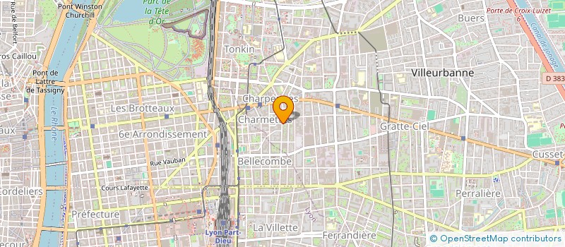 localisation de l'entreprise MONSIEUR MAAMAR CHERIF  VILLEURBANNE