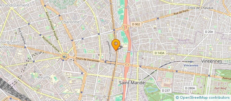 localisation de l'entreprise MONSIEUR MAAMAR HOUACINE  PARIS