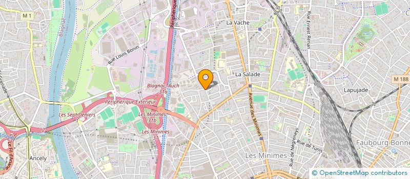 localisation de l'entreprise MONSIEUR MAAMAR KARDJOUDJ à TOULOUSE