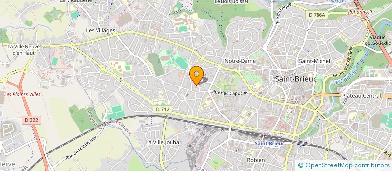 localisation de l'entreprise MONSIEUR MAAMAR MAMMERI à SAINT-BRIEUC