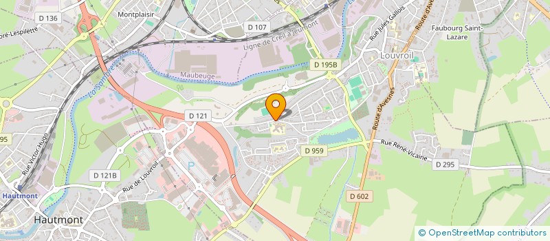 localisation de l'entreprise MONSIEUR MAAMAR MEDJELLED  LOUVROIL