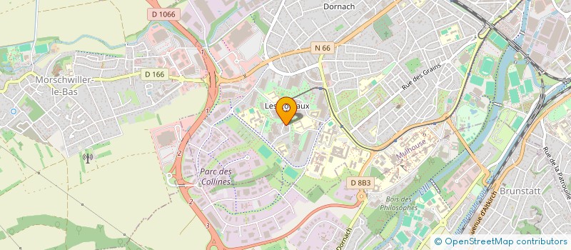 localisation de l'entreprise MONSIEUR MAAMAR MOUMANI  MULHOUSE