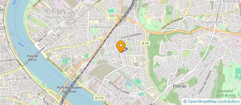 localisation de l'entreprise MONSIEUR MAAMAR NEFOUSSI  BORDEAUX