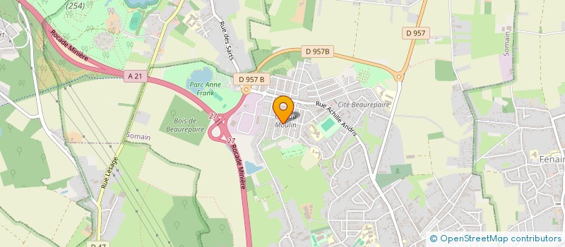 localisation de l'entreprise MONSIEUR MAAMAR TOUHARI  SOMAIN