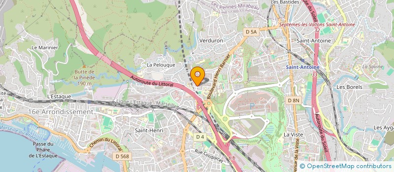 localisation de l'entreprise MONSIEUR MAAMOUN AHAMADA à MARSEILLE