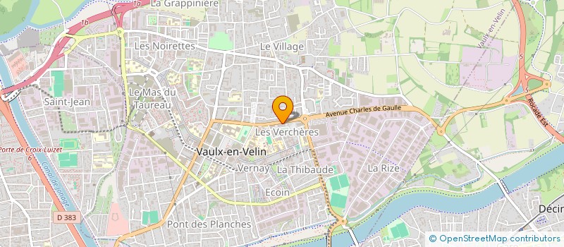 localisation de l'entreprise MONSIEUR MAAN POLUS  VAULX-EN-VELIN