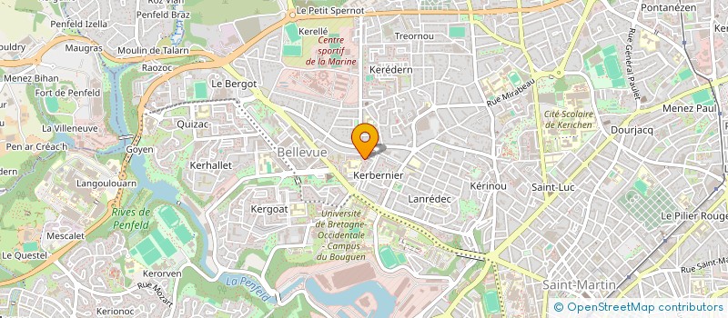 localisation de l'entreprise MONSIEUR MAANFOU SOUFFOU à BREST