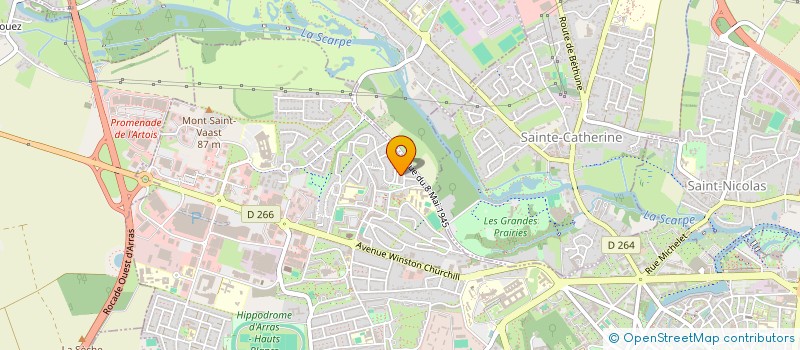 localisation de l'entreprise MONSIEUR MAAOUI BEN TORKIA à ARRAS