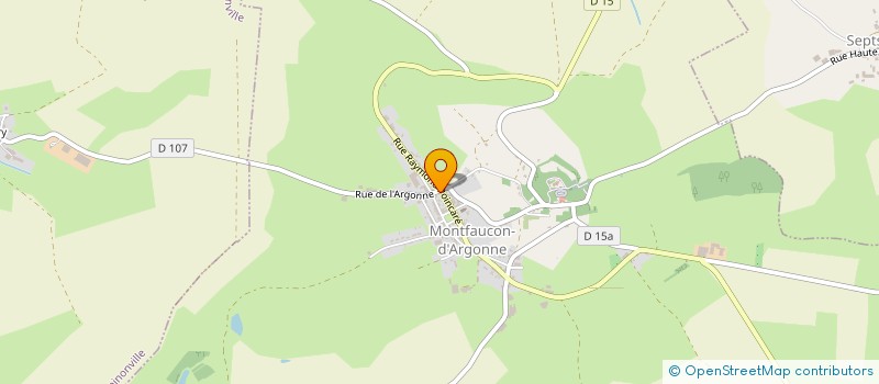 localisation de l'entreprise MONSIEUR MAARTEN OTTE à MONTFAUCON-D'ARGONNE