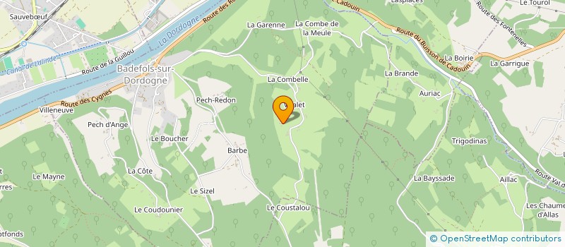 localisation de l'entreprise MONSIEUR MAARTEN SLAGHUIS  BADEFOLS-SUR-DORDOGNE