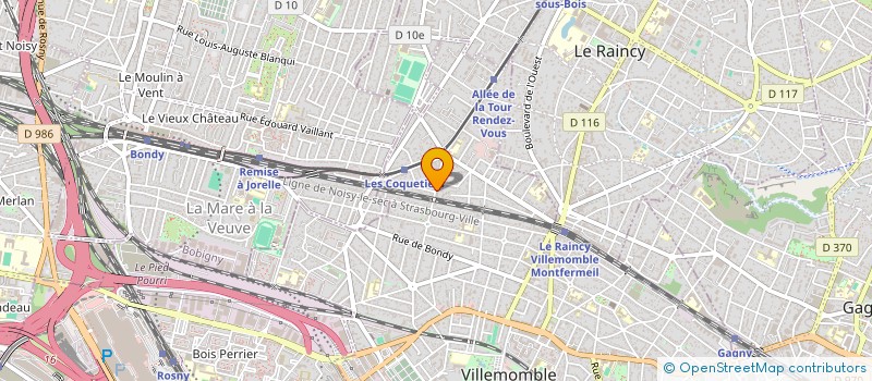 localisation de l'entreprise MONSIEUR MAARTEN VOOGD  VILLEMOMBLE