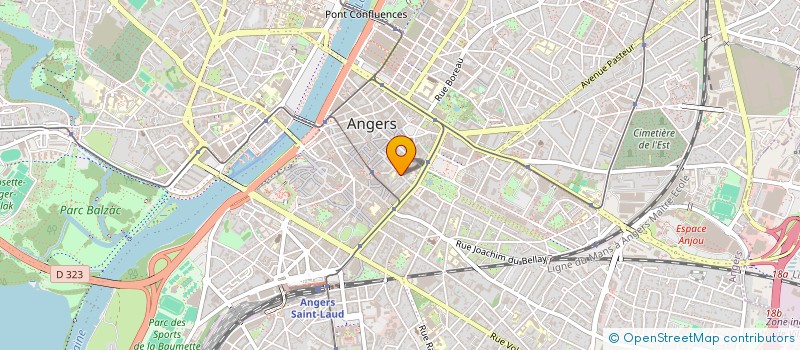 localisation de l'entreprise MONSIEUR MABAE KESETE GEBREAMLAK à ANGERS