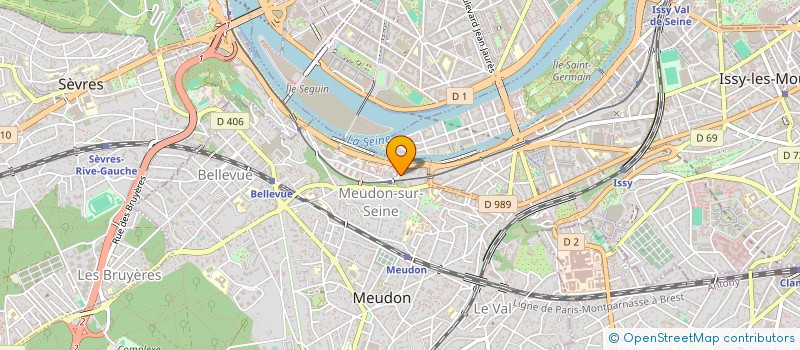 localisation de l'entreprise MONSIEUR MABILO MULIMBI  MEUDON